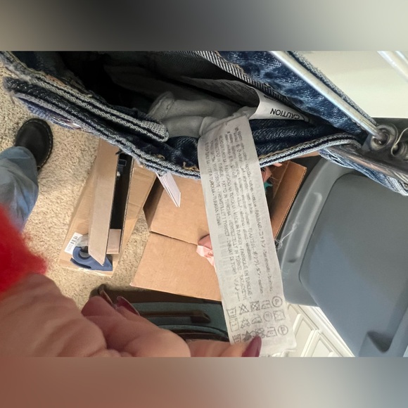 NEW ZARA slim fit hi-rise jeans 6688 size US4 - Picture 8 of 11